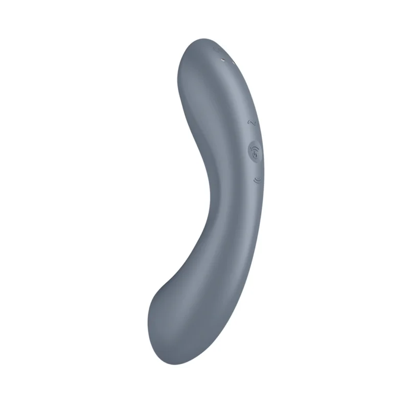 Satisfyer Curvy Trinity 1 Bluegrey 3-in-1 Air Pulse Intimate Device