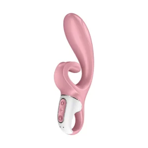 Satisfyer Hug Me Intimate Dual Motor Silicone System Pink Bluetooth