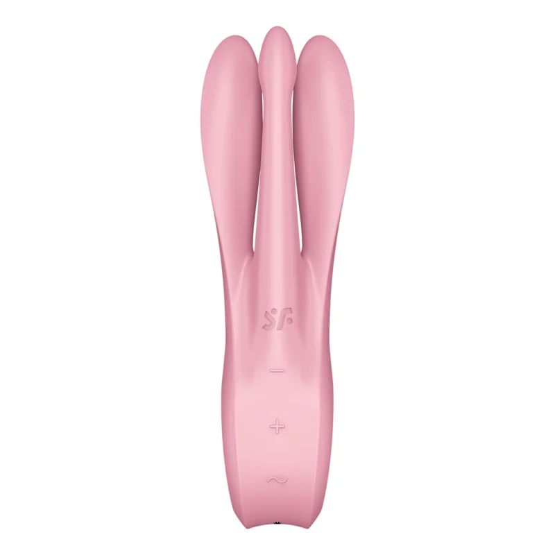 Satisfyer Threesome 1 Intimate Massage Device with 3 Motors Pink