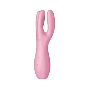 Rocks-Off Threesome 3 Lay-On Multi-Zone Vibrator, Silicone, Black