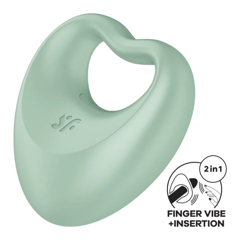 Satisfyer Perfect Pair 3 Green - Hybrid Finger Vibration System