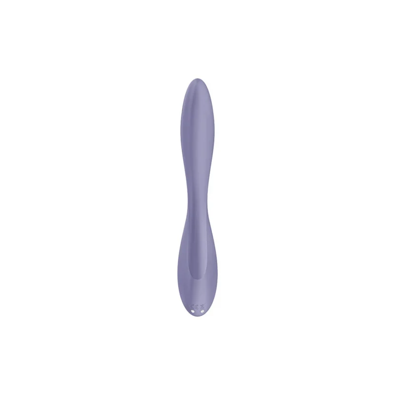 Satisfyer G-Spot Flex 2 Flexible Dual Motor Silicone Massager, Purple