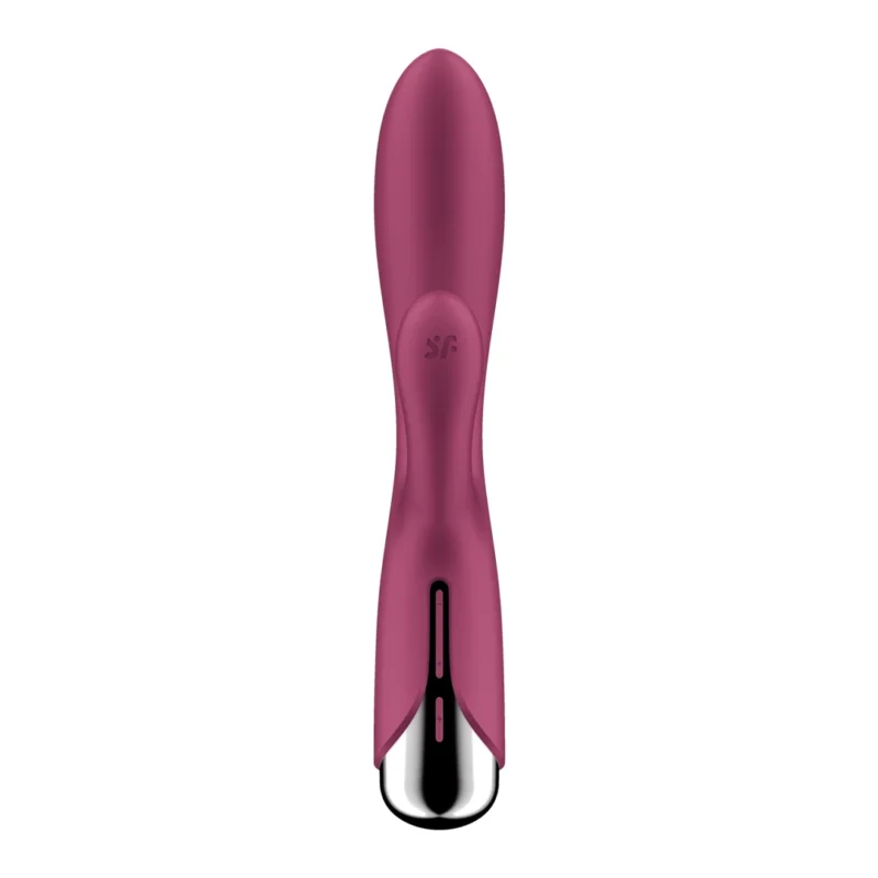 Satisfyer Spinning Rabbit 1 Vibrating Rotating Massager Red