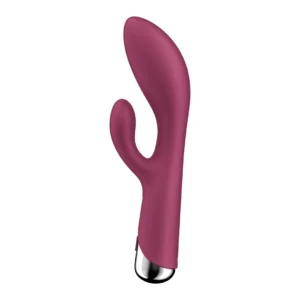 Satisfyer Spinning Rabbit 1 Vibrating Rotating Massager Red