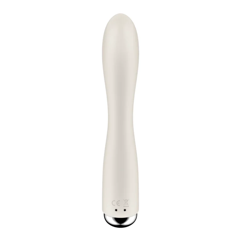 Satisfyer Spinning Rabbit 1 Rotating Silicone Massager Beige