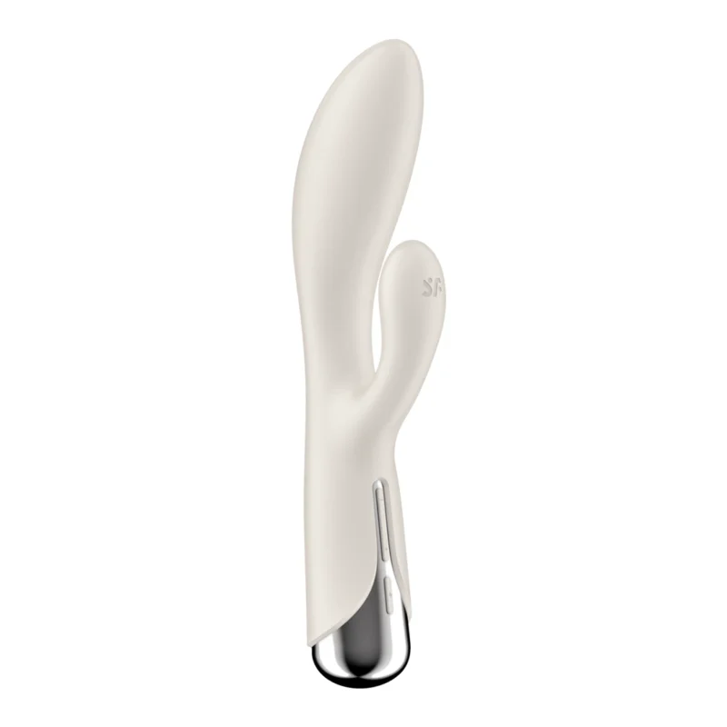 Satisfyer Spinning Rabbit 1 Rotating Silicone Massager Beige