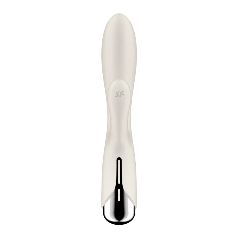 Satisfyer Spinning Rabbit 1 Rotating Silicone Massager Beige