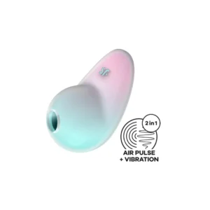 Satisfyer Pixie Dust Intimate Air Pulse Device Mint/Pink