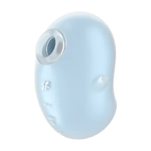 Satisfyer Cutie Ghost Air Pulse System Blue - Compact Waterproof Model