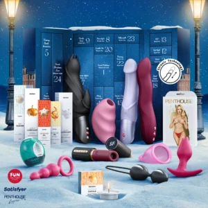 Satisfyer & Fun Factory Premium Advento kalendorius – 24 dalių dovanų rinkinys