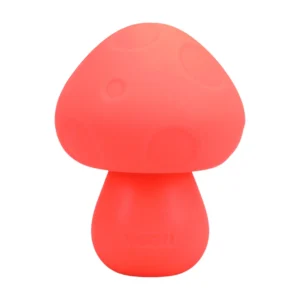 Blush Novelties Mushroom Vibe Silicone Rechargeable Peach, Compact Model