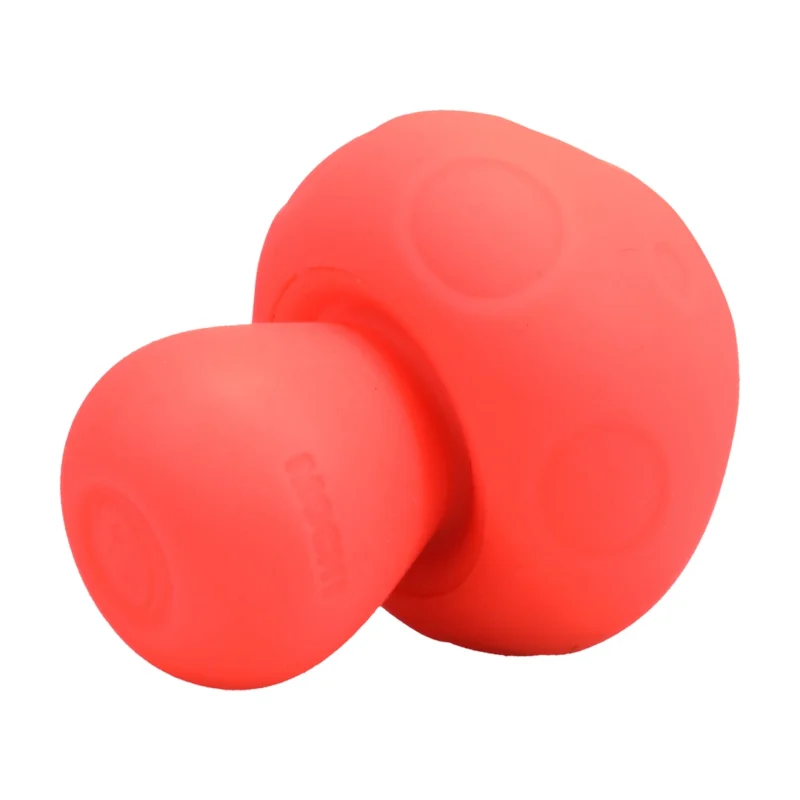 Blush Novelties Mushroom Vibe silikoninis įkraunamas persikas, kompaktiškas modelis