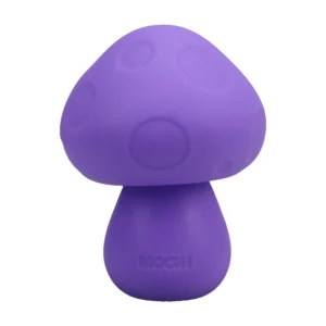 CalExotics Mushroom Vibe silikoninis įkraunamas mini masažuoklis purpurinis