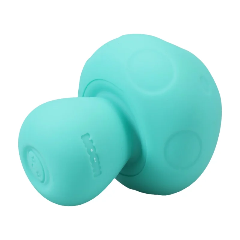 CalExotics Mushroom Vibe silikoninis įkraunamas masažuoklis Teal Green