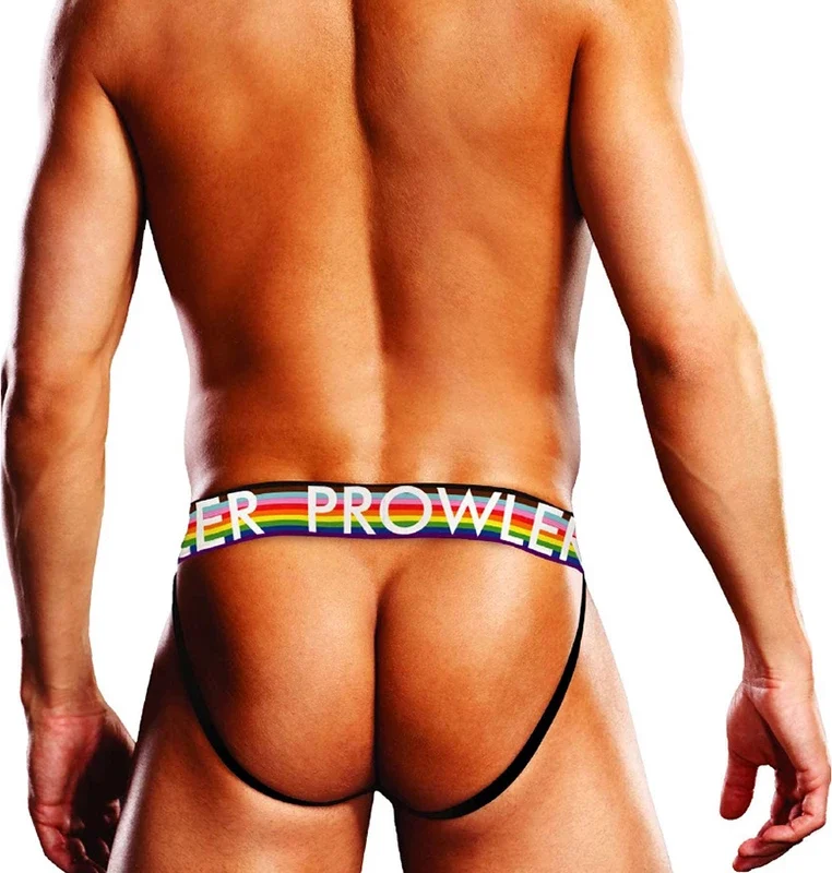 Prowler Oversized Paw Jockstrap XS White - Comfort Fit Athletic Underwear