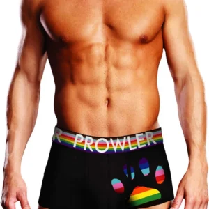 CellBlock13 Oversized Paw Trunk XXL Black - Signature Print Underwear