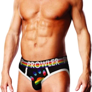 Prowler Oversized Paw Brief S Black - Signature Waistband Comfort