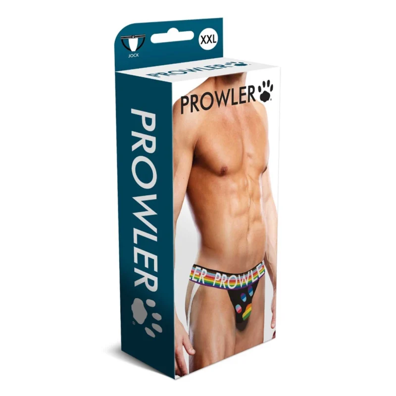 Prowler Oversized Paw Jockstrap XXL Black - Comfort Fit & Pride Design