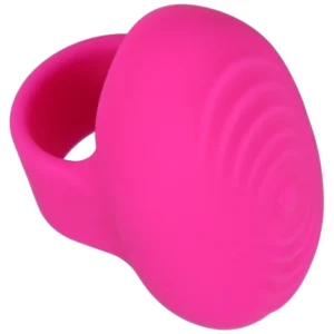 CalExotics Finger Vibe Pink - Rechargeable Silicone Stimulation Ring