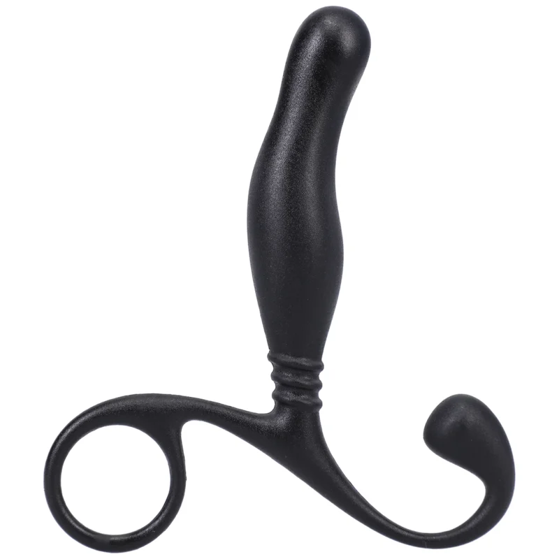 Doc Johnson Black Curved Prostate Model ABS Compact System