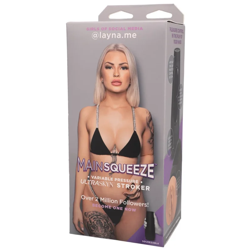 Doc Johnson Main Squeeze ULTRASKYN LaynaBoo Intimate Device
