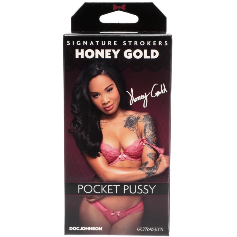 Doc Johnson Honey Gold ULTRASKYN Compact Intimate Trainer Beige