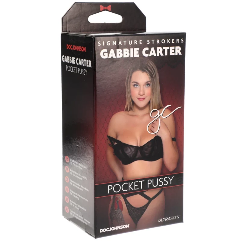 Doc Johnson Gabbie Carter ULTRASKYN Pocket Intimate Device Beige