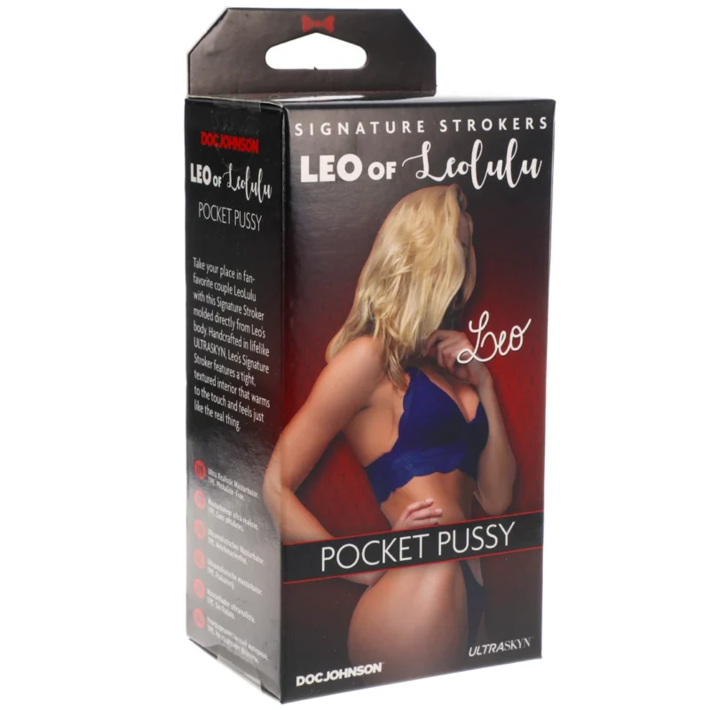 Doc Johnson LeoLulu ULTRASKYN Pocket Intimate Device, Compact Size