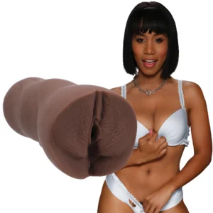 Doc Johnson Jenna Foxx ULTRASKYN Compact Intimate Device, Textured Case