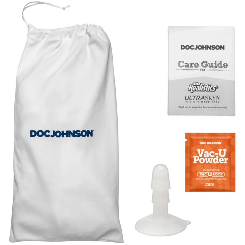 Doc Johnson Alex Jones ULTRASKYN Dual Density Model 28 cm Beige