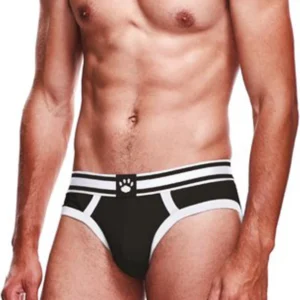 Prowler Brief L Black/White - Two-Tone Classic Style Underwear