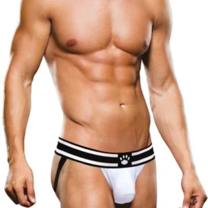 Prowler Jock Strap XXL White/Black - Supportive Athletic Design