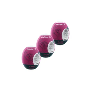 Satisfyer Eggs Set Intimate System - 3 Cyber-Skin Textured Models