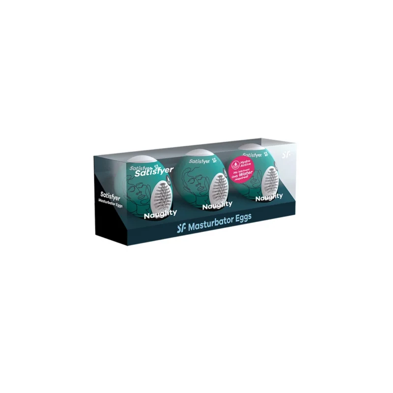 Satisfyer Egg Set Naughty - Innovative Intimate Device, Skin-Like Texture