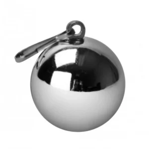 XR Brands Deviants Orb Weighted Steel Balls 240ml with Clip Attachment