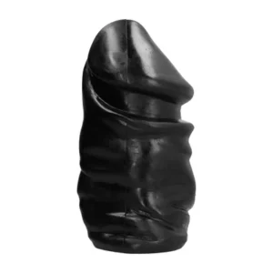 All Black Model 13 Intimate Silicone Toy 33 cm - Smooth Shaft, Black