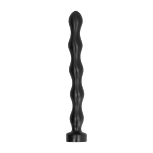 All Black Model 16 Intimate Wand - 41 cm, Flexible Surface Design
