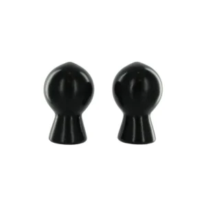 Size Matters Nipple Booster Black Rubber Vacuum System 2.6in