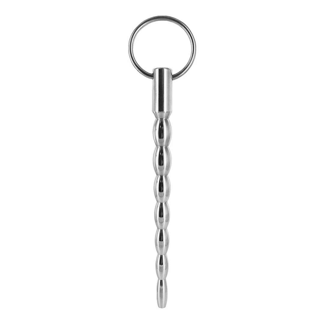 Retreval Rod Mortal Coil Stainless Steel Graduated Intimate Rod with Retrieval Ring ...