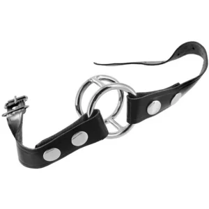 Master Series Deep Throat Gag Stainless Steel Adjustable Ring System