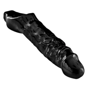 Mamba Extension Model 09 - Anatomical Silicone Enhancer, 21 cm, Transparent