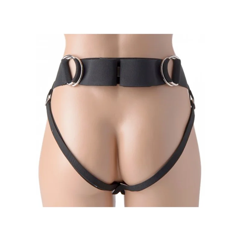 Avalon Jock Style Adjustable Strap-On Harness System Black 46in