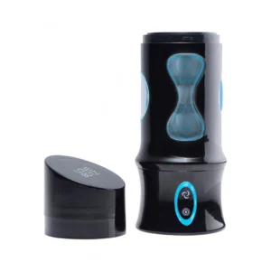 XR Brands Beat It Rechargeable Rotating Stimulation Device Black
