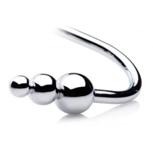 XR Brands Master Series Intimate Beaded Stainless Steel Hook 27 cm
