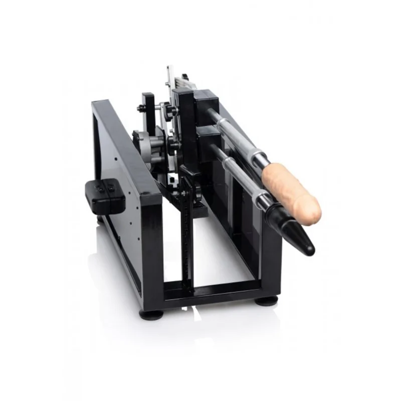 Athena Ultimate Intimate Machine with Adjustable Dual Rods & Remote, Black