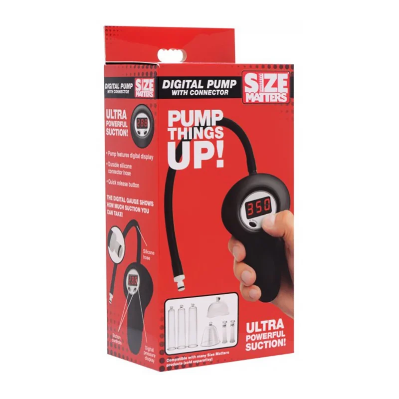 Size Matters Digital Pump System with Silicone Hose and Connector