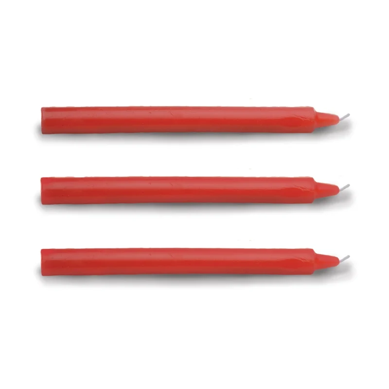 XR Brands Fire Sticks Drip Candles Set of 3 Fragrance-Free Low-Temp