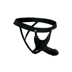 Master Series Hollow Silicone Strap-On Harness Light 10.1'' Adjustable