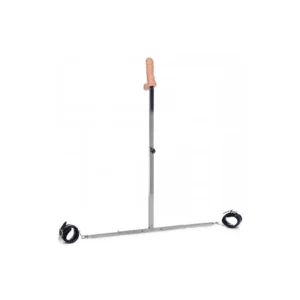 XR Brands Squat Adjustable Spreader Bar with Ankle Cuffs & Removable Attachment