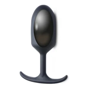 XR Brands Heavy Hitter Weighted Silicone Plug Extra Large Black